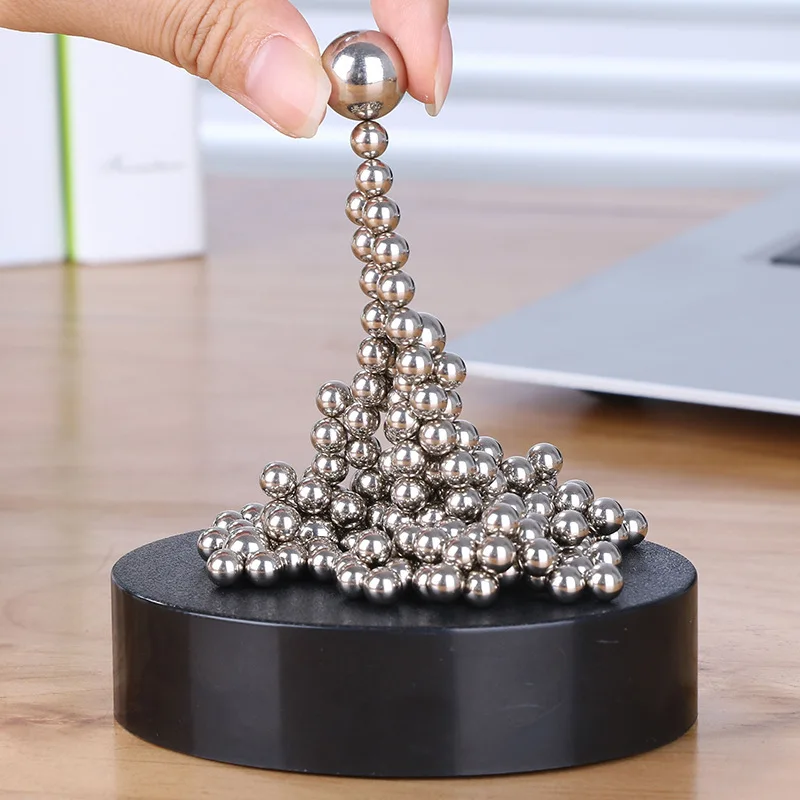 Magnetic Sculpture Free Swing Magnet Toys Diy Home Decoration Magnetic Sculptures magentic desk art sculpture