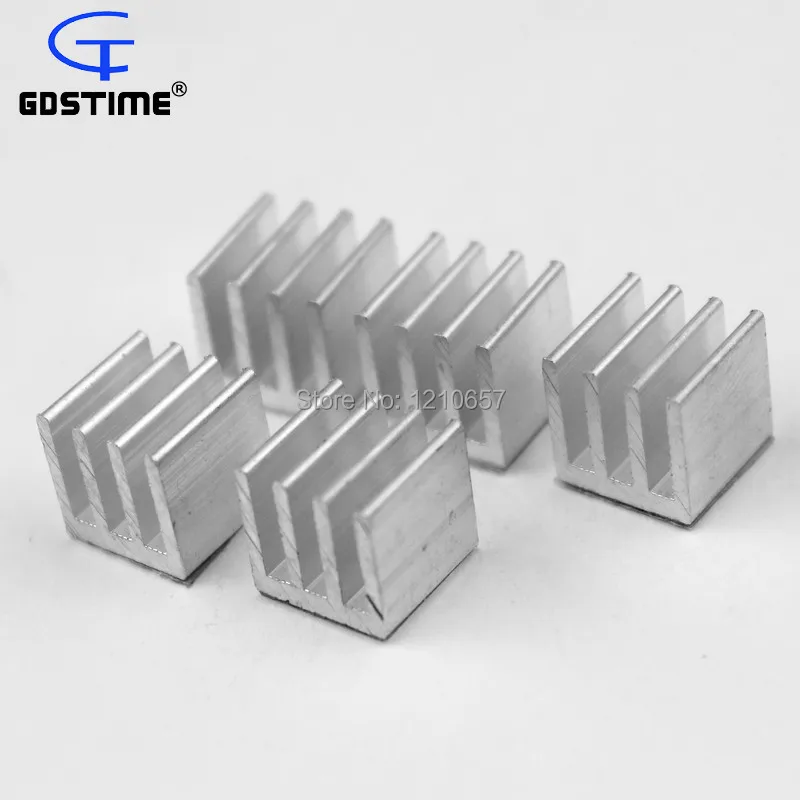 50pcs lot Heatsink Ram Memory Heat sink Cooler VGA 10x10x10mm