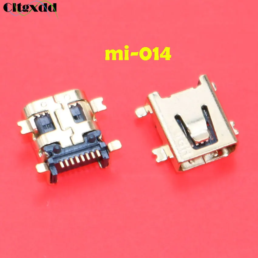 cltgxdd 1~100pcs Mini USB jack 8 Pin SMT SMD PCB female Socket Connector , 8pin Mini USB Charging data cable interface - Image 3