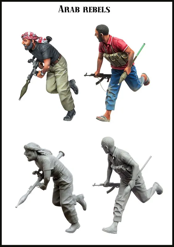 1/35 model kit resin kit  35548 Arab rebels