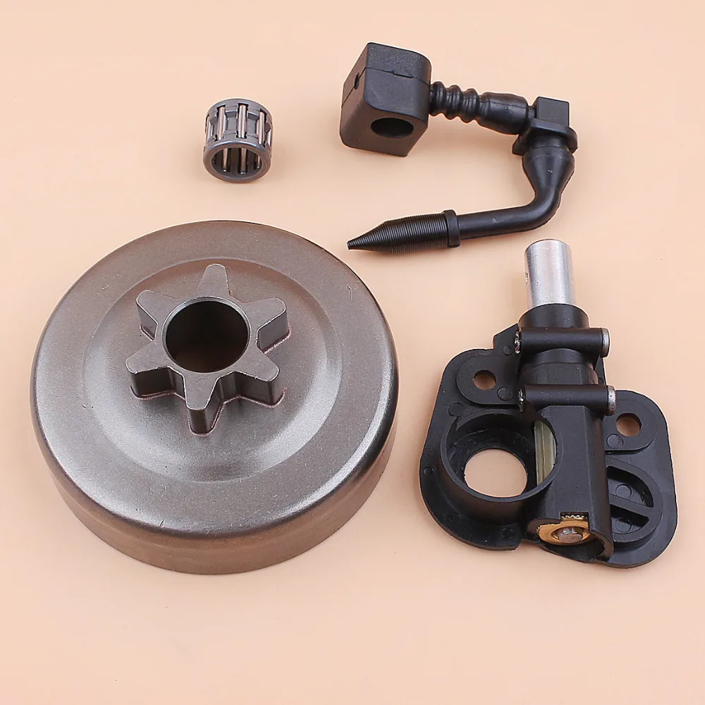 3/8 "Ly Hợp Trống Con Quay Bơm Dầu Bộ Cho Đối Tác 350 351 352 370 371 390 420 Máy Cưa Xích Linh Kiện Thay Thế 530047061 530071259