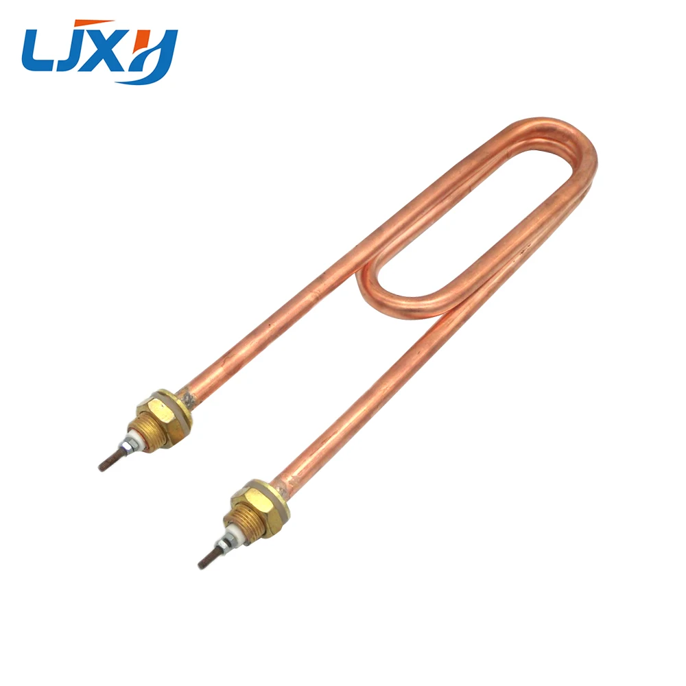 LJXH Double U Heating tube for Rice Cabinet, 220V/380V Water Heaters Element, Copper Thread 2KW/3KW/4KW Heating Pipe