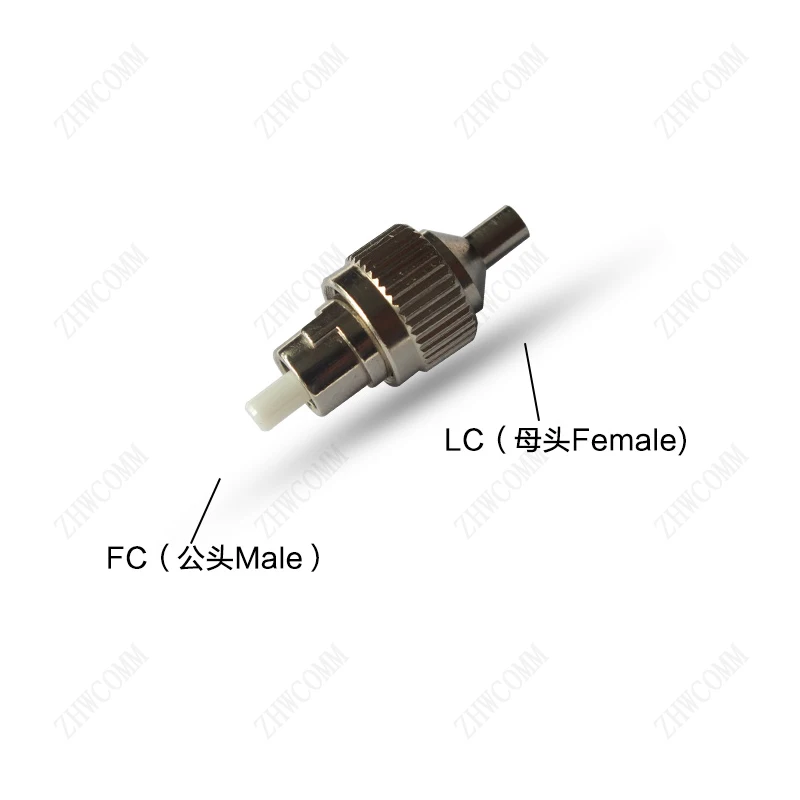 10pcs 2.5 to 1.25mm fiber optic adapter Red light Pen Dedicated Male Female Coupler