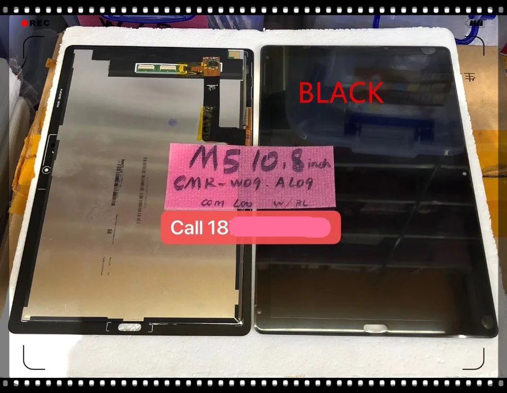 Original Fo Huawei MediaPad M5 10.8 CMR-AL09 CMR-W09 LCD Display Panel with Touch Screen Digitizer Sensor 2560x1600 TFT IPS