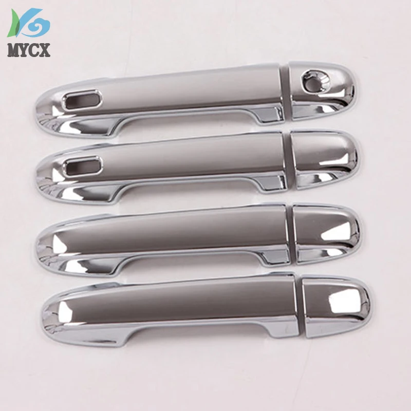 

ABS Chrome Side Door Handle Cover Trim For Subaru New FORESTER 2018 2019 Car Styling Accessories 8pcs
