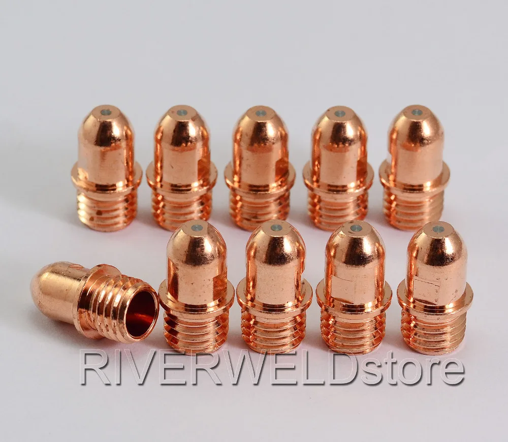 10pcs C1372 Plasma Tips/Nozzles +10pcs 1376 Electrodes Cebora CP160 HP100 MP100 CB100 CB150 PR0034 Consumables Accessories