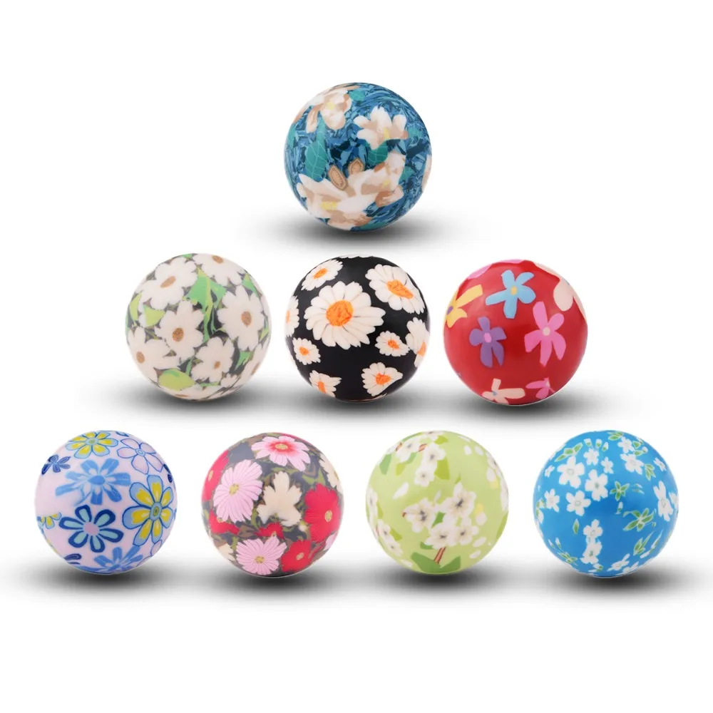 EUDORA Harmony Bola 18mm Music Sound Chime Ball 8 Color To Choose Belly Flower Bola Ball Necklace Jewelry Findings & Components