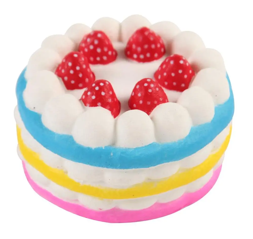 Cute Jumbo Squishy Kawaii Ice Cream Food Scented Unicorn Cake Squishies Slow Rising Squeeze Stress Relief Toy Gift For Kids