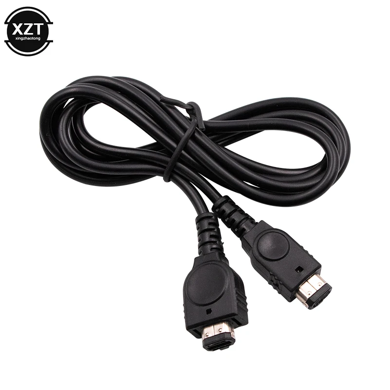 2019 1.2 متر 2 لاعب وصلة كابل لأجهزة نينتيندو لعبة بوي مسبقا/SP/GBA لوحات المفاتيح أسود جودة عالية