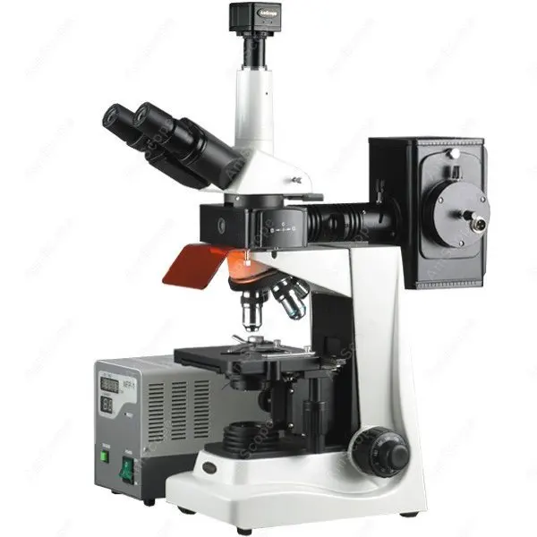 

EPI Fluorescence-AmScope Supplies 40X-1600X EPI Fluorescence Trinocular Microscope + 9MP Digital Camera SKU: FM320TA-9M