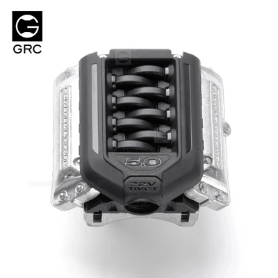 GRC Simulation Engine Radiator F11 V8 Motor Cooling Fan Simulation V8 5.0 Hood