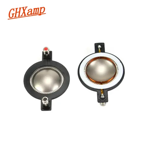 티타늄 다이어프램 44.4MM 34.4mm 보이스 코일 트위터 스피커 수리 원형 구리선, 컬럼 8OHM 1 쌍