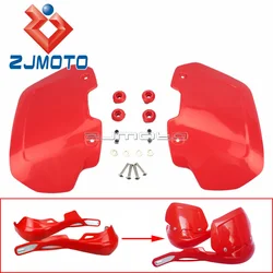 7 Colors Universal Motorcycle Hand Guards Plastic Cover Extension Kit Windshield Motorbike Handguards Windshield Rising Heighten