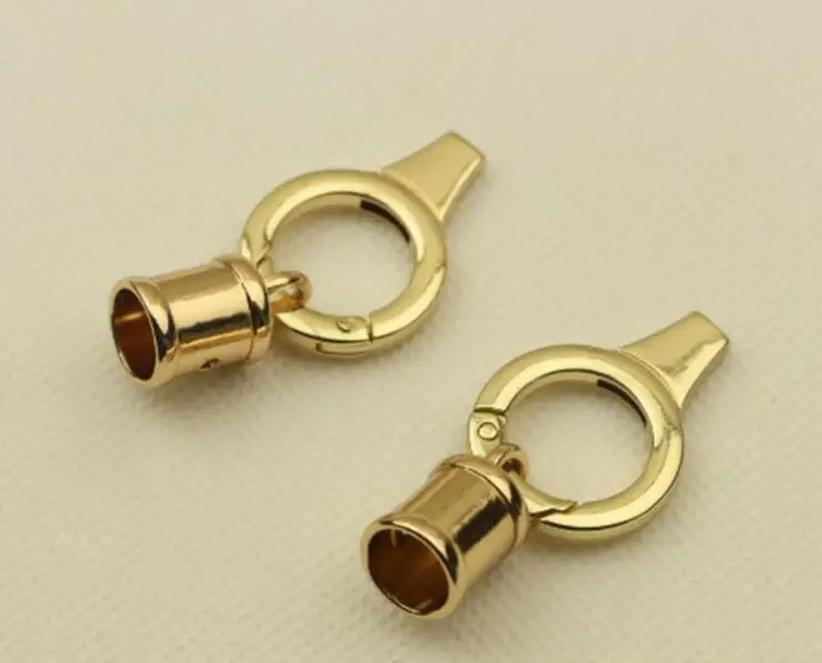 (20 PCS/lot) factory wholesale metal luggage handbag pendant ring metal buckle silk scarf lanyard hardware accessories