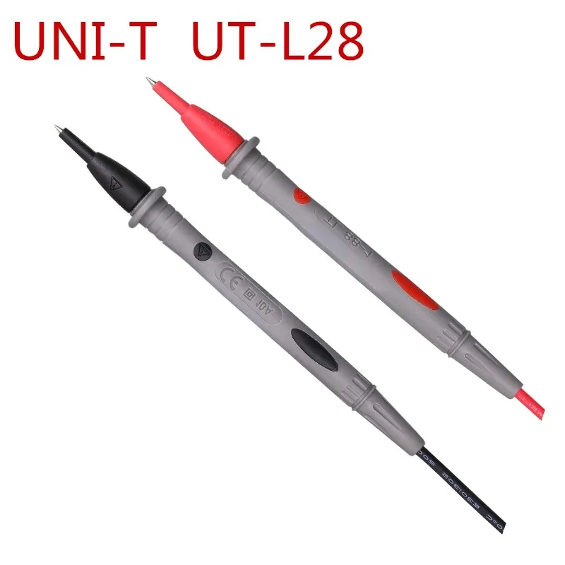 UT-L Probes and Test Leads double insulated wire, removable tip shield sleeve, lantern type input terminal, general type probe