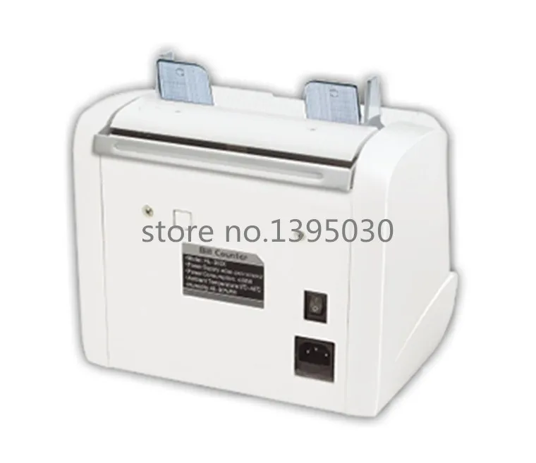 Bill Counter Front Loading Vertical Currency Counter With EU+US+RMB+HK +RS -HL300 Cash Counting Machine With English Manual