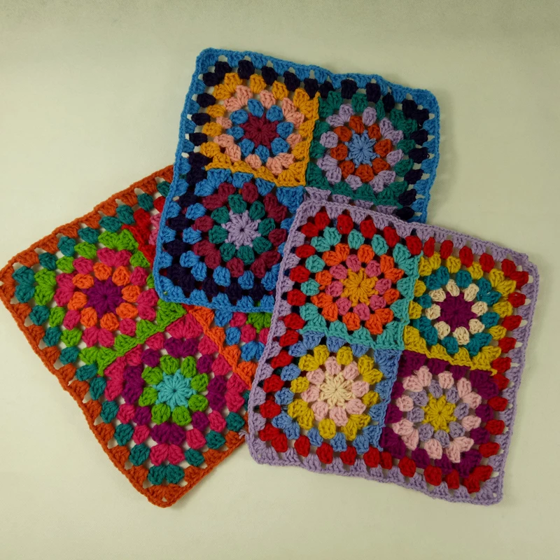 DIY Retro Crochet Coaster Placemat Cup Pad Tea Mug Coffee Kitchen Drink Table Cloth Crochet Doilies Dining Felt Pad Film Props