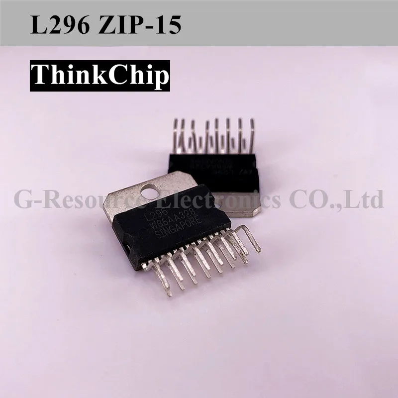 (5 PCS ) L296/L296P ZIP-15 DC-DC Switching Buck (Step Down) Regulator, Adjustable, 9V-46Vin, 5.1V-40Vout