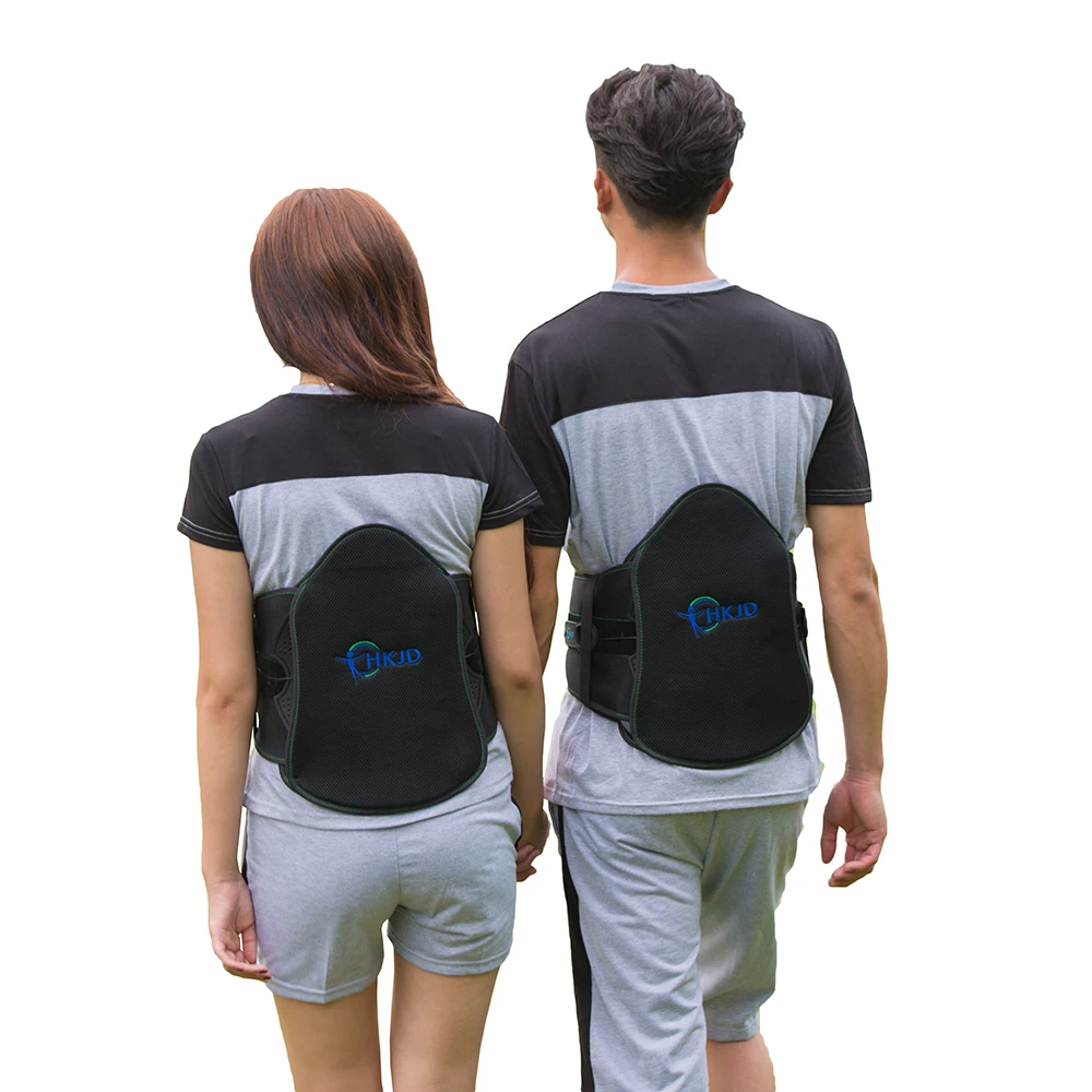 Lumbar Back Spinal Spine Waist Brace Support Belt Corset Stabilizer Band Wrap Strap Pad with Lateral Panel LSO Brace