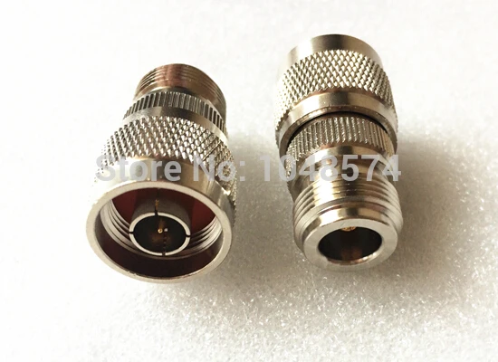 O envio gratuito de alta qualidade N plugue macho para N fêmea jack RF coaxial conector de adaptador adaptor