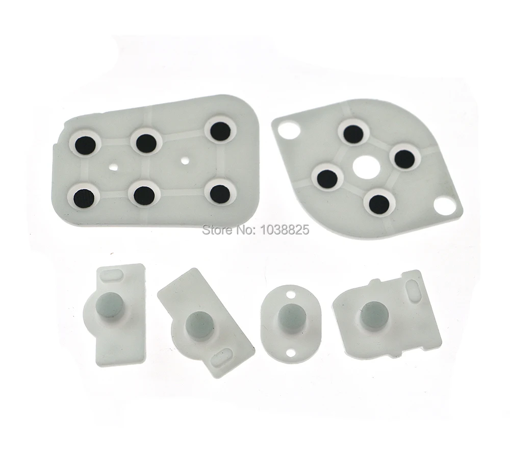 100 مجموعات/وحدة استبدال السيليكون المطاط الوسادة X Y D سادة أزرار لنينتندو N64 تحكم الفرح سادة موصل زر