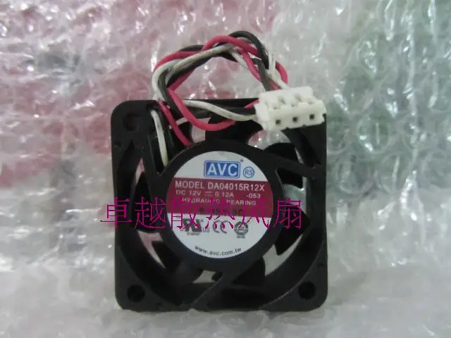 

Free Shipping AVC DA04015R12X DC 12V 0.12A server cooling fan 4015 40x40x15mm 4cm 40mm Wholesale