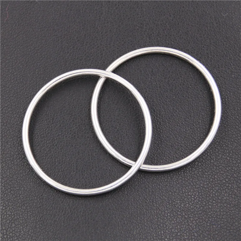 30PCS Alloy Jewelry Triangle Circle Stick Charms Hollow Blank Pendant Tray Bezel Charms DIY Handmade