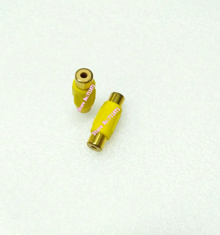 Gold Plated Female to Female RCA Adapter Connector Female RCA connector Adapter joint