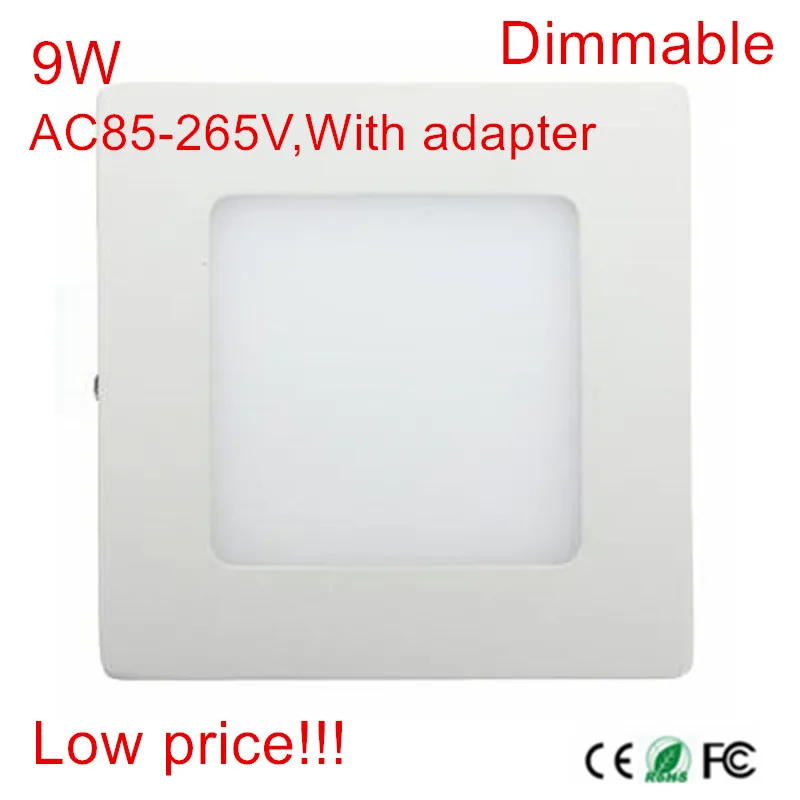 Low Price!!! 9W AC85-265V Surface Mounted LED Panel Ceiling Lighting Lamp LED Ceiling Light Warm/Natural/Cold White DHL Free!!!