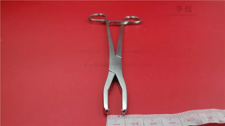 Medical orthopedics instrument stainless steel linkage rod clamp forceps pedicle screw fixation system pliers