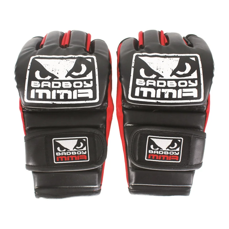 SUOTF Big-eyed boxing black sports fitness ferocious fighting gloves Tiger Muay Thai sanda box gloves box pads mma boxing pads