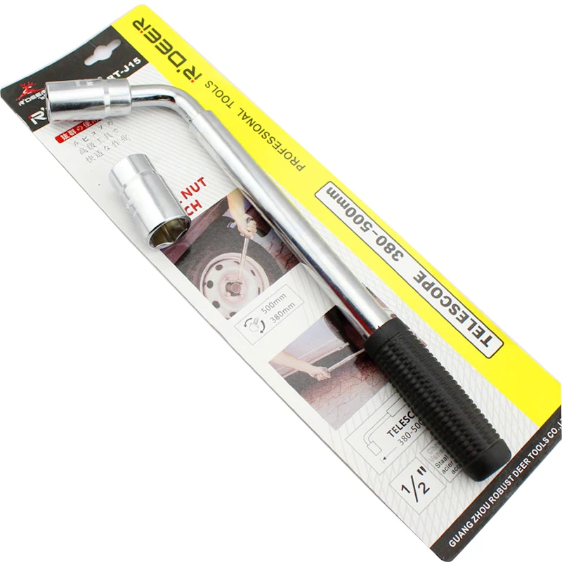 

R'DEER TOOL hongkong brand CRV steel whole heat treated tire spanner NO.RT-J15