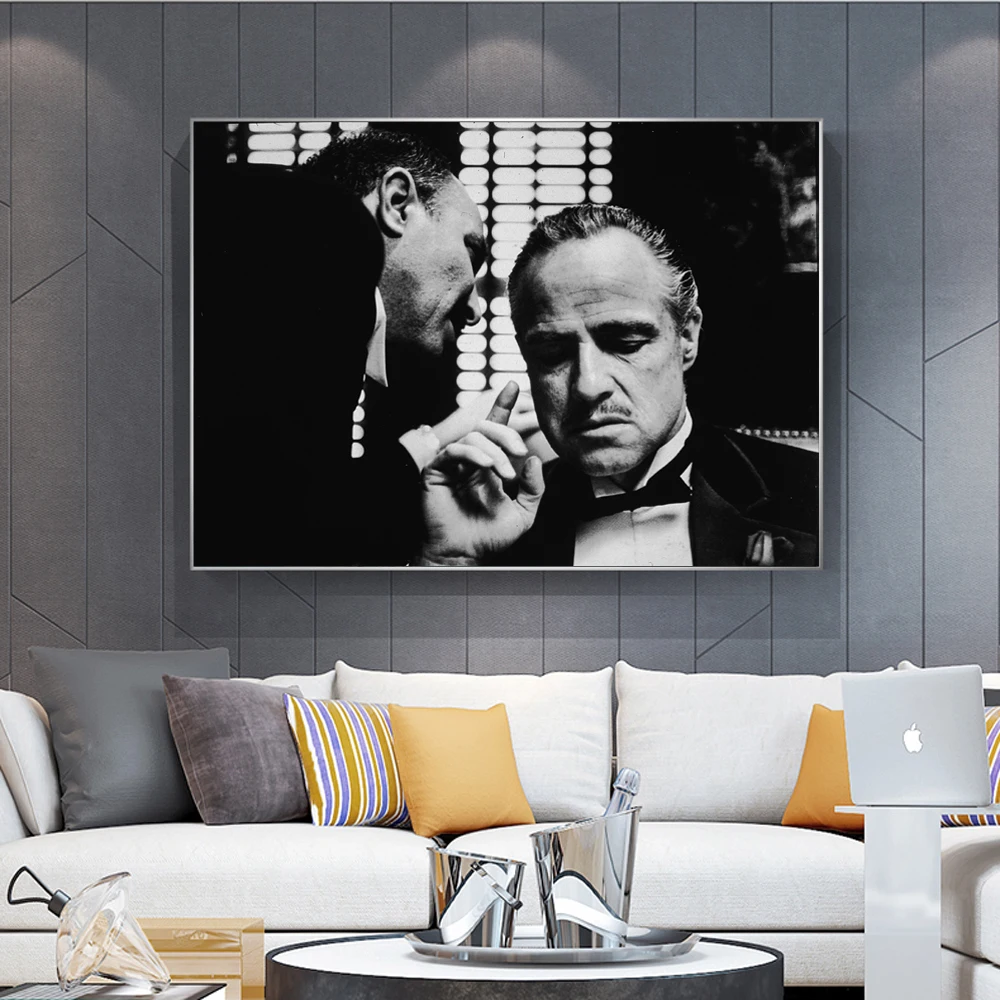 

Modern Art Vintage Wall Posters And Prints Black And White Movie Photo Wall Art Canvas Prints Canvas Art Wall Paintings Decor