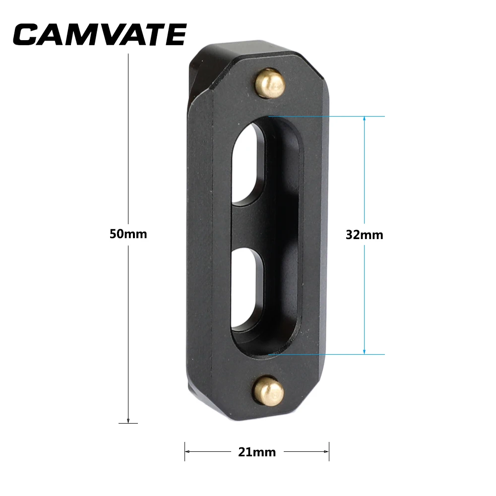 CAMVATE Standard Quick Release NATO Rail Bar 50mm/70mm/100mm Long With 1/4\