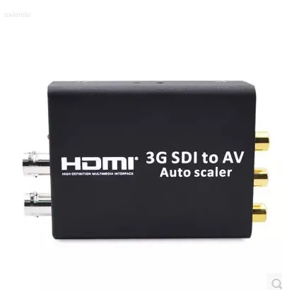 3G/HD/SD-SDI to CVBS AV BNC video converter, SDI to analog audio and video conversion box