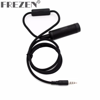 Z tático estilo telefone móvel pequeno fone de ouvido ptt cabo plug para iphone samsung xiaomi huawei zte lenova 3.5mm jack