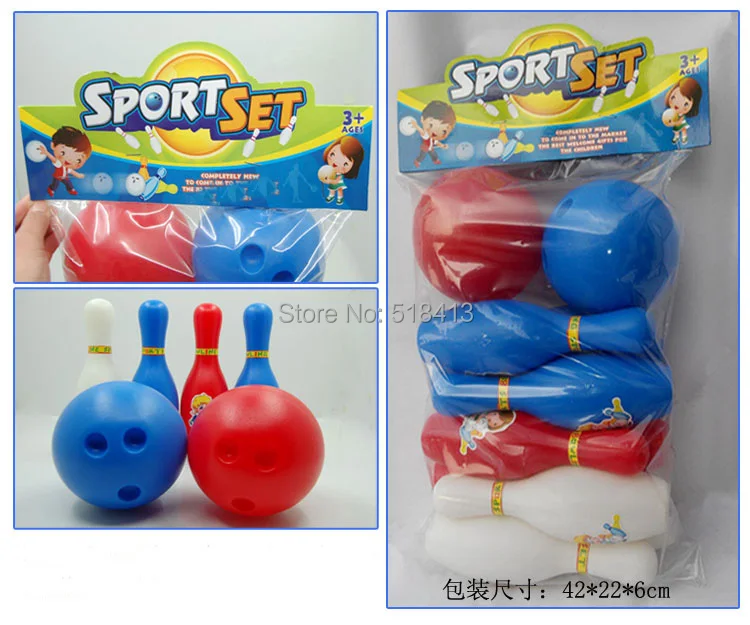 Balle de Bowling pour enfants, Puzzle, jouet Parent-enfant, dessin animé coloré, sport en plastique, jouets classiques pour enfants, cadeaux 2021
