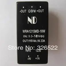 DCDC 12V Boost module turn negative 15V10W industrial grade DC-DC isolated power modules WRA1215MD-10W