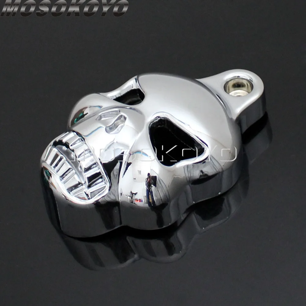 Motorcycle Modified Skull Horn Carburetor Cover For Harley Sportster Softail Glide Ultra Electra Glide Road King Classic Custom