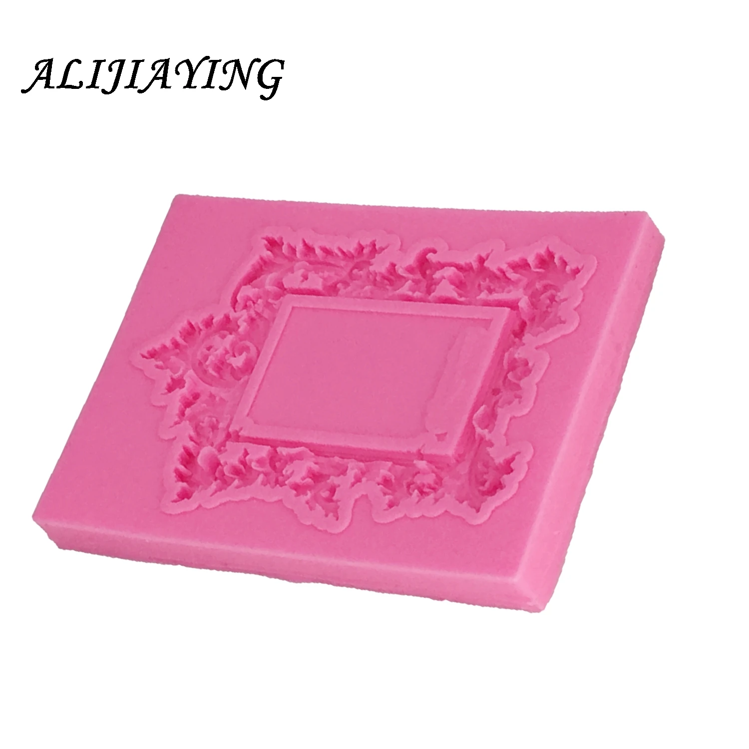 1Pcs DIY Vine shape Frame 3D Silicone Mold Craft Mold Fondant Cake Decorating Tools Chocolate Candy Gumpaste Molds D1019