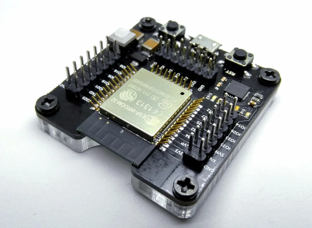 ESP32 Programming Module Test Board Burning Fixture System Development Board (Without Module)