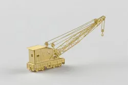 1/700 Dockyard Diorama Accessories - Service crane set 1 (Metal Military Model,Not Assembled)