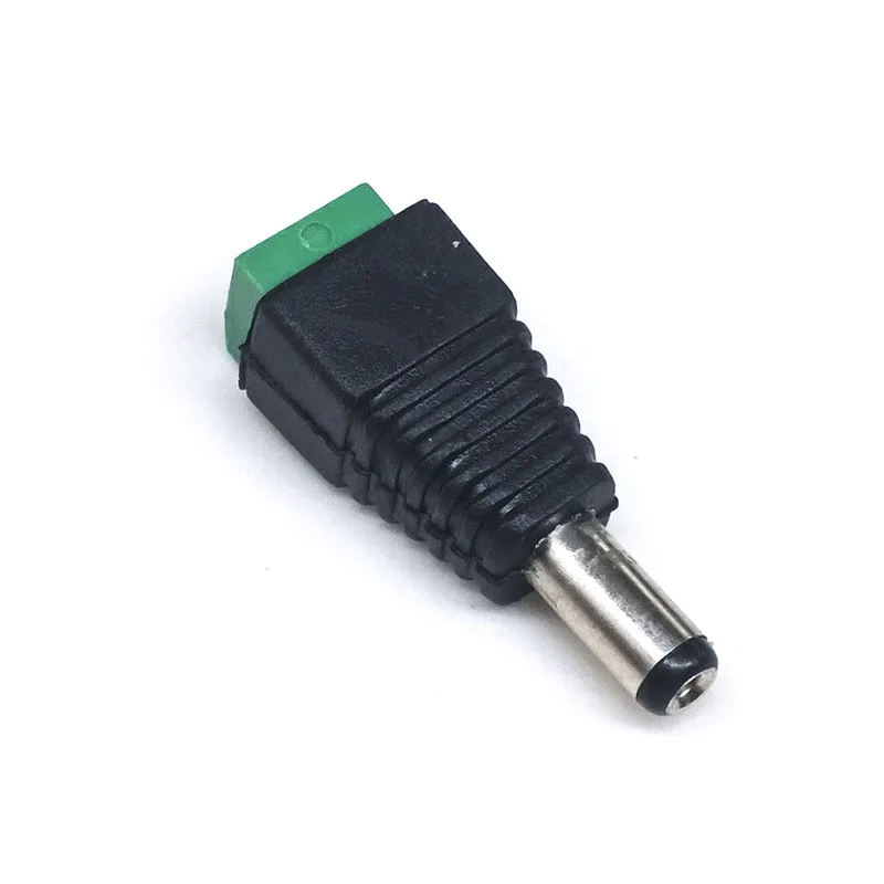 DC 5.5*2.1MM Male 12V 10A Solderless Converter Plug Connectors Jack Socket Female Plug Adapter Terminal Blocks