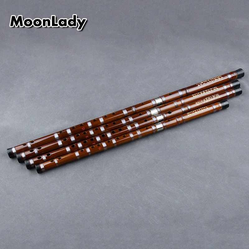 New Arrival Chinese Traditional Handmade Bamboo Two-section Flute Dizi Traditional Flauta Wood For Beginners and Music Lovers