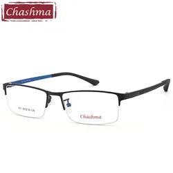 Chashma Men Optics Prescription Spectacles Fashion Simple Design Gentlemen Eyeglass Clear Lenses for Male