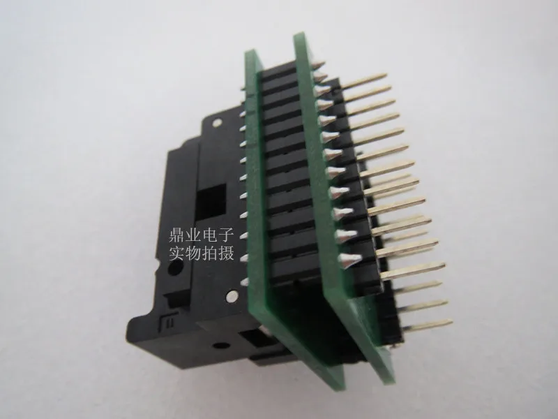 

IC51-0242-310-1 SSOP24 SSOP10/DIP Гнездо для проживания позолоченная IC испытательное сиденье Испытательный стенд для гнезда