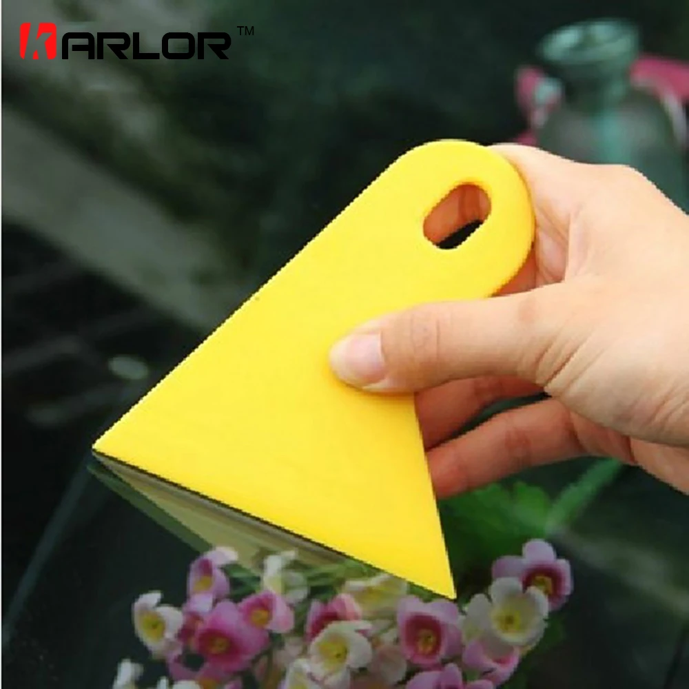 Car Scraper Squeegee Tools Carbon Fiber Vinyl Film Wrapping Bubble Window Wrapping Film Scraper Installation Car Accessories