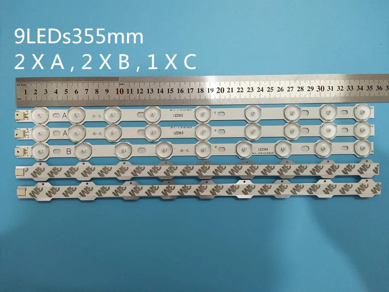 

(New Kit)LED backlight strip 40" NDV REV1.0 ABC For 39PF3025D 40L1333DB P40LED13 VES390UNDC-01 VES400UNDC-01 VES400UNDS-02 03