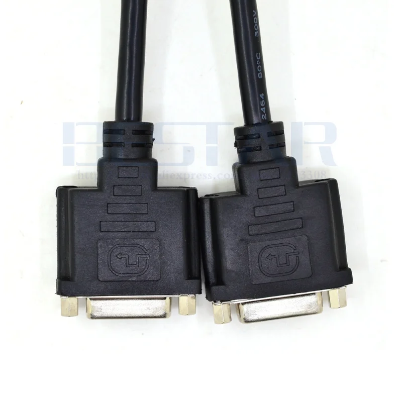 DMS59 to Dual DVI I - 8in - DMS-59 to 2x DVI - Y Cable - DVI Splitter Cable - Monitor Splitter Cable - DMS 59 Cable