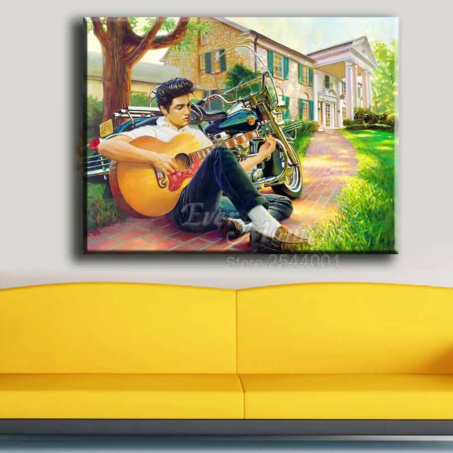 Ever Moment Diamond Painting Elvis Music Diamond Embroidery Full Mosaic Wall Painting Memory of Old Time ASF963